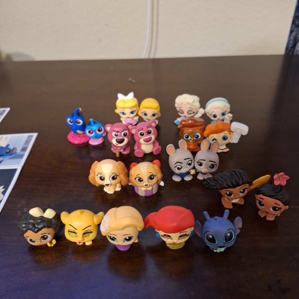 Disney Now and Then Doorables